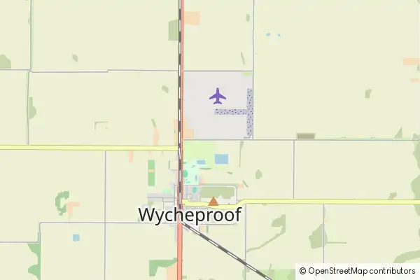 Mapa Wycheproof