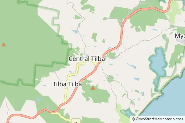 Mapa Central Tilba