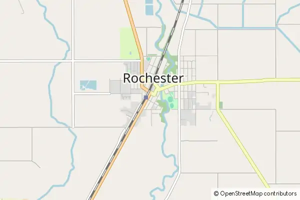 Mapa Rochester