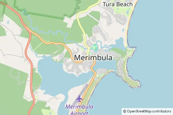 Mapa Merimbula