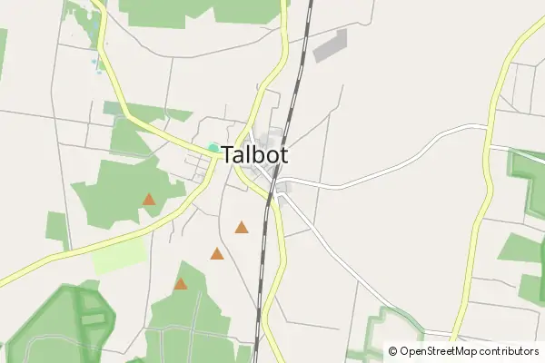 Mapa Talbot