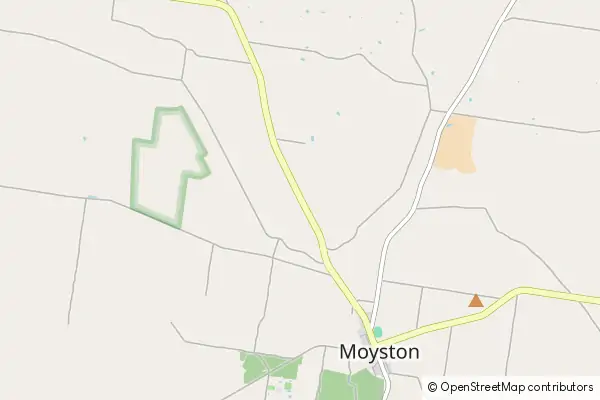 Mapa Moyston