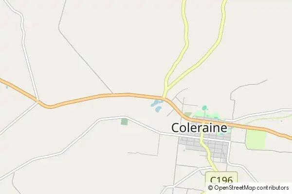 Mapa Coleraine