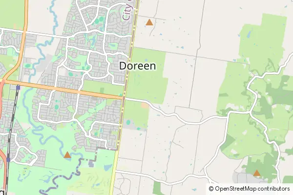 Mapa Doreen