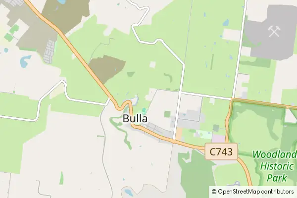 Mapa Bulla