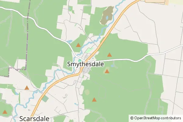 Mapa Smythesdale