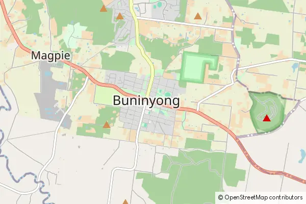 Mapa Buninyong