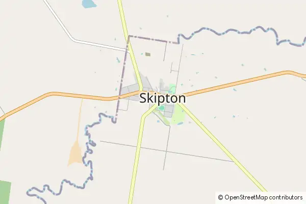 Mapa Skipton