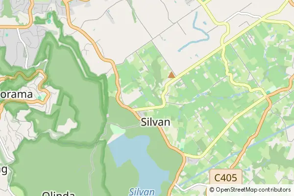 Mapa Silvan