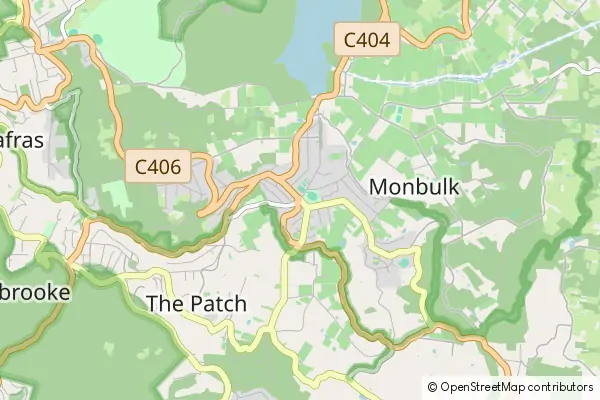 Mapa Monbulk