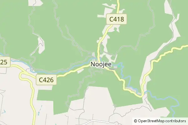 Mapa Noojee