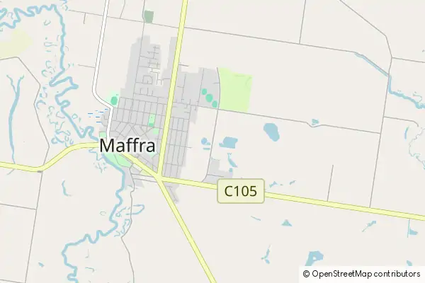 Mapa Maffra