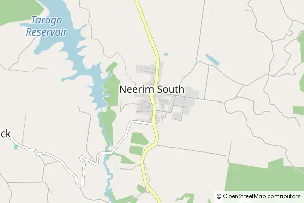 Mapa Neerim South