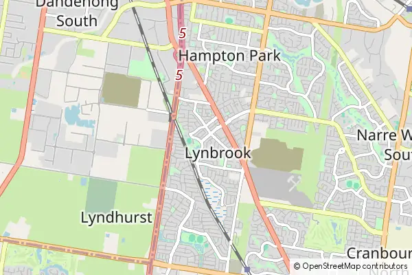 Mapa Lynbrook