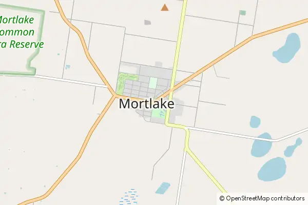 Mapa Mortlake