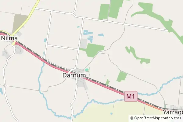 Mapa Darnum