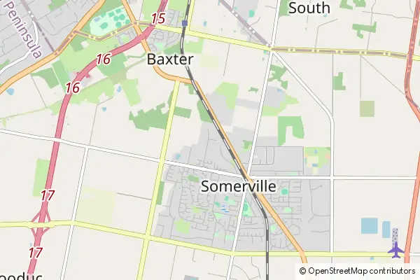 Mapa Somerville