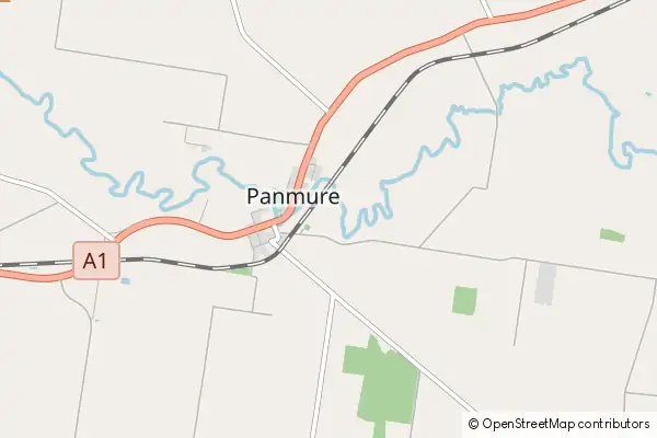 Mapa Panmure