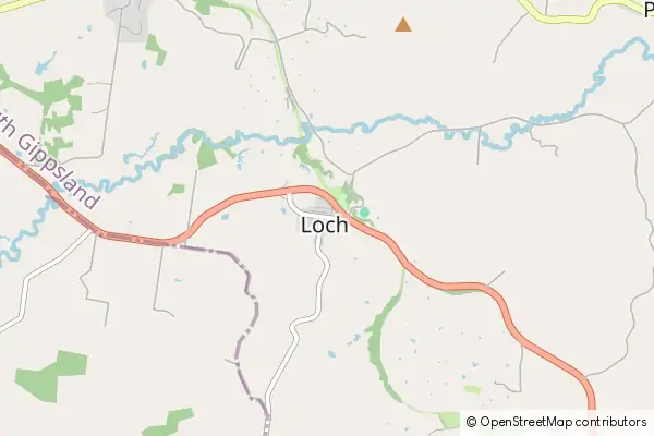 Mapa Loch