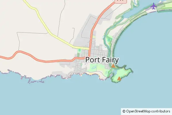 Mapa Port Fairy