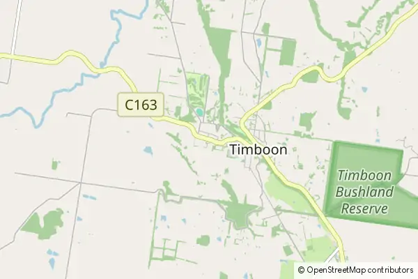 Mapa Timboon