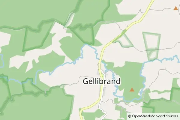 Mapa Gellibrand