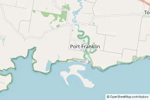 Mapa Port Franklin