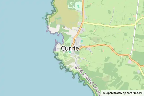 Mapa Currie