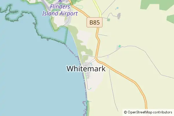 Mapa Whitemark