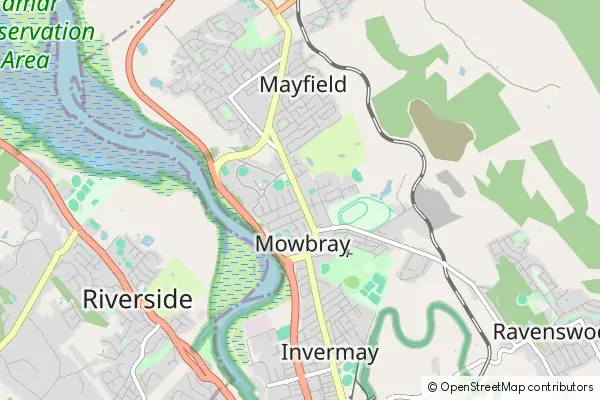 Mapa Mowbray