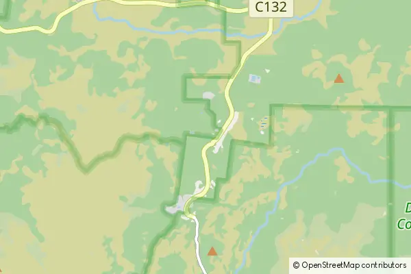 Mapa Park Narodowy Cradle Mountain-Lake St. Clair
