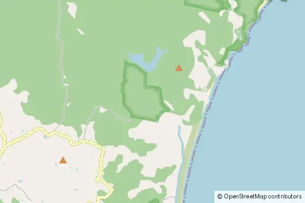 Mapa Bream Creek