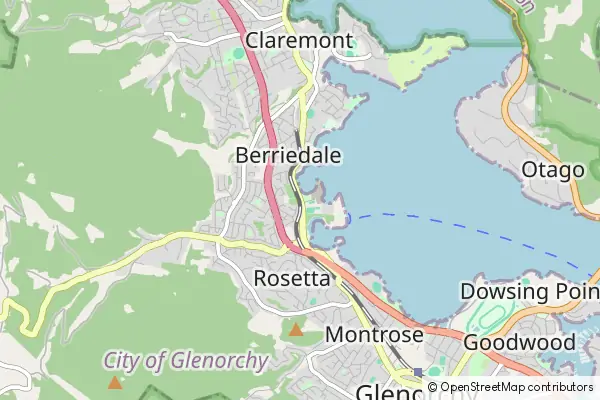 Mapa Berriedale