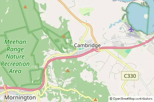 Mapa Cambridge