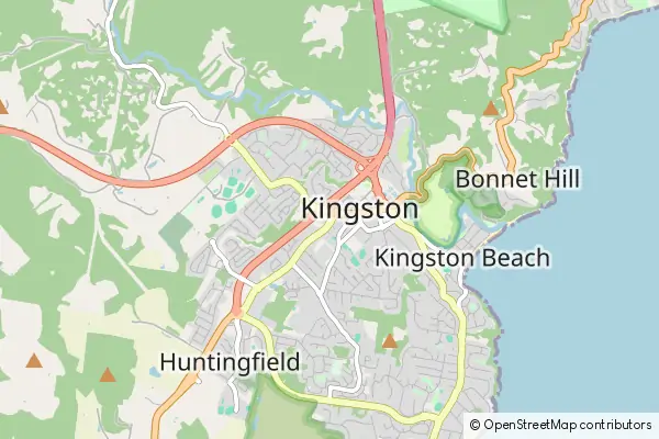 Mapa Kingston