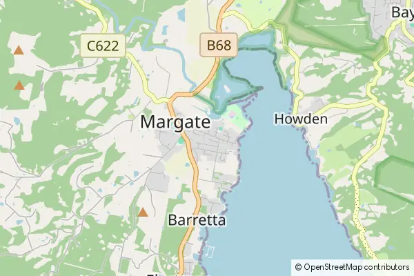 Mapa Margate