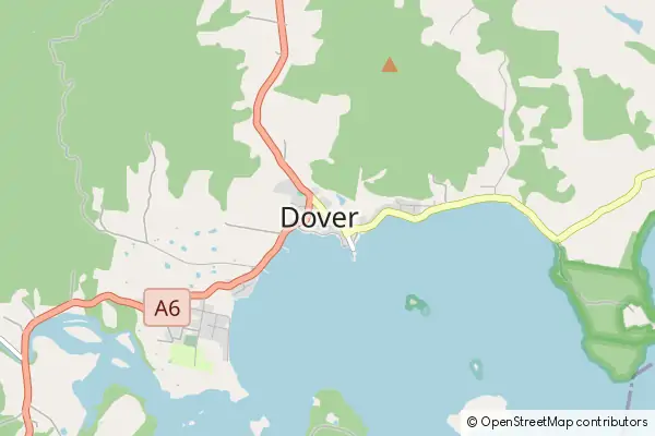 Mapa Dover