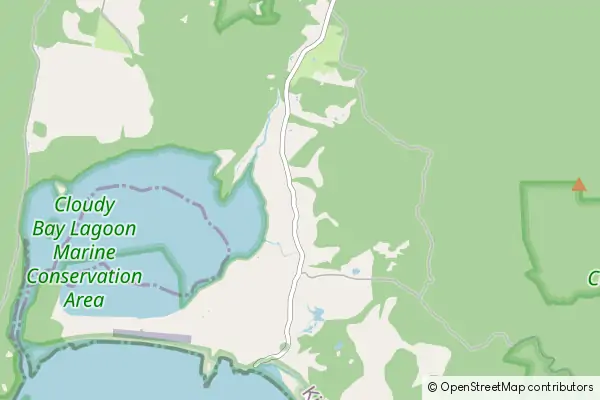 Mapa South Bruny