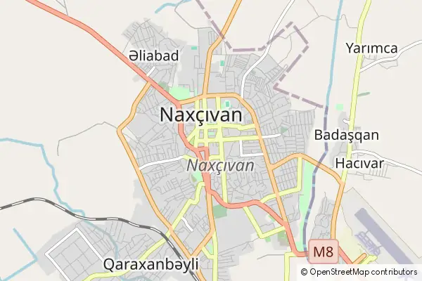 Mapa Naxchivan