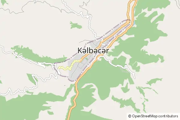 Mapa Kalbajar