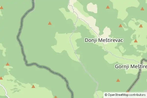 Mapa Meštrevac