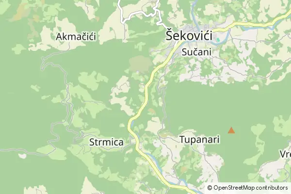 Mapa Bjelašnica