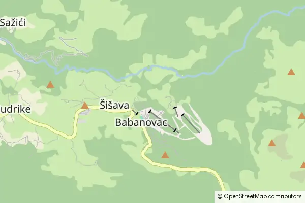 Mapa Šišava