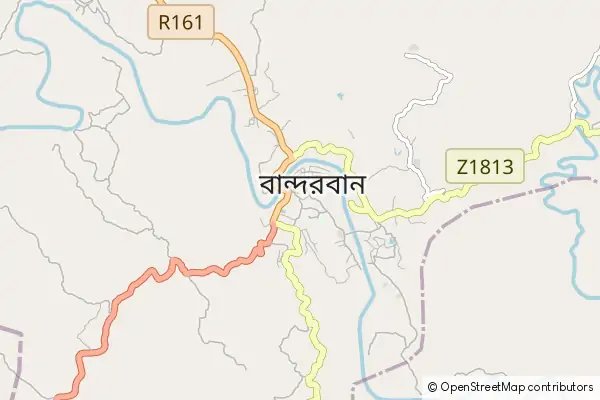 Mapa Bāndarban