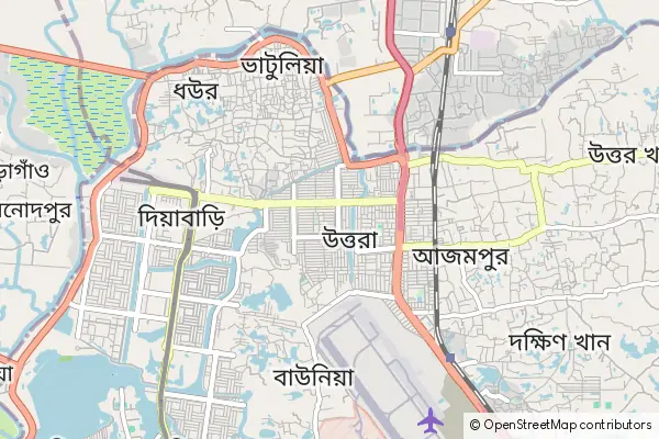 Mapa Uttara