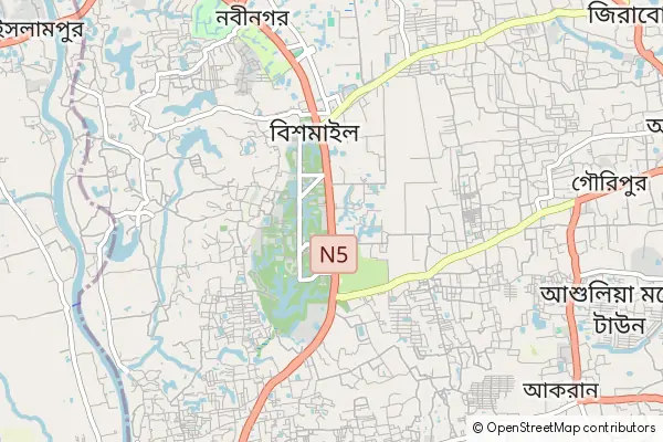 Mapa Savar