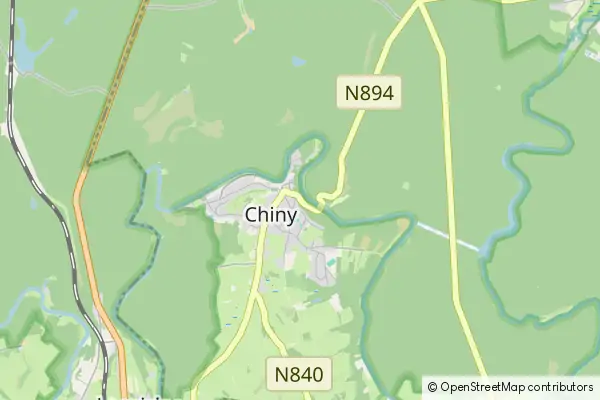 Mapa Chiny