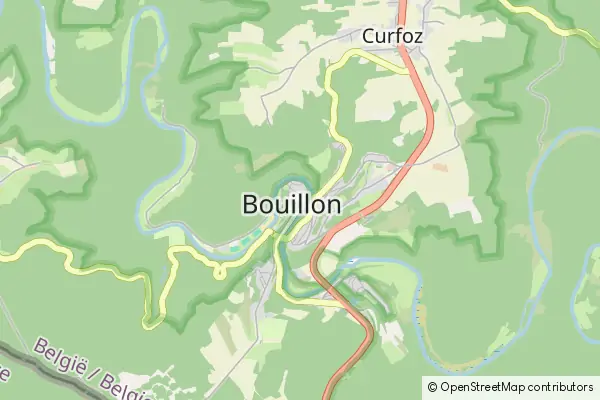 Mapa Bouillon