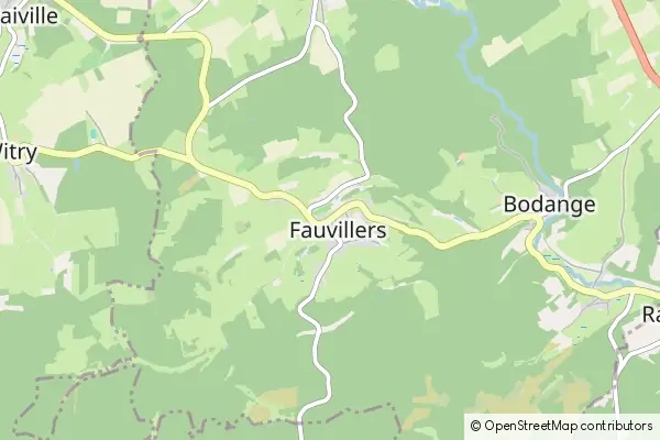 Mapa Fauvillers