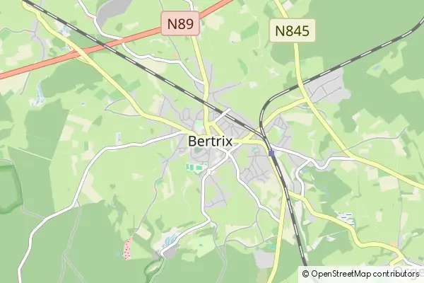 Mapa Bertrix